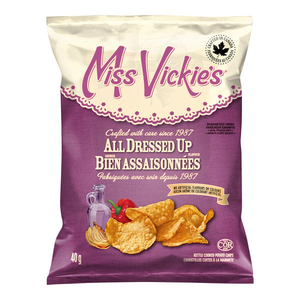 Chip Potato All Dressed - 40 x 40 g - Miss Vickie's - Restaurant and Foodservice Ingredients - Canadian Distribution-0