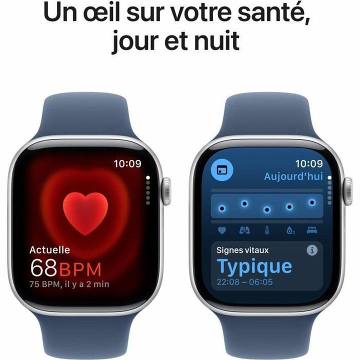 Smartwatch Apple Serie 10 GPS + Celular 46 mm 1,95" Blue Silver Ø 46 mm-2