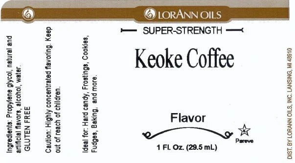 Keoke Coffee Kahlua Flavoring - Super Strength Flavor 1 oz., 16 oz., 1 Gallon-2