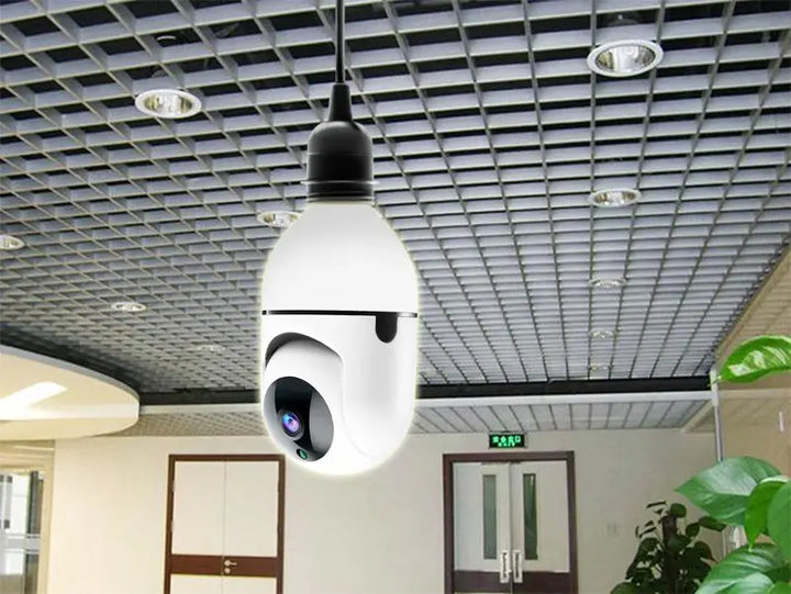 Bulb Shaking Head Machine Yilot APP Wireless WIFI Camera Home Security Monitoring My Store