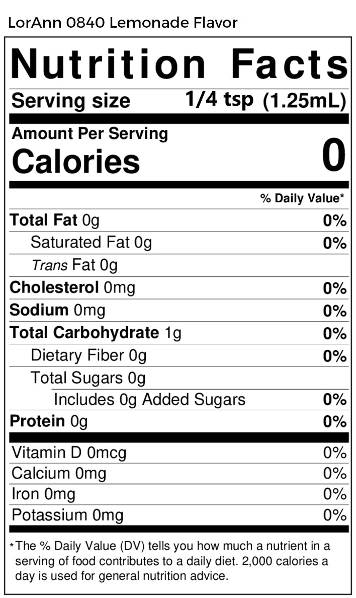 Lemonade Flavoring - Super Strength Flavor 1 oz., 16 oz., 1 Gallon, 5 Gallons-2