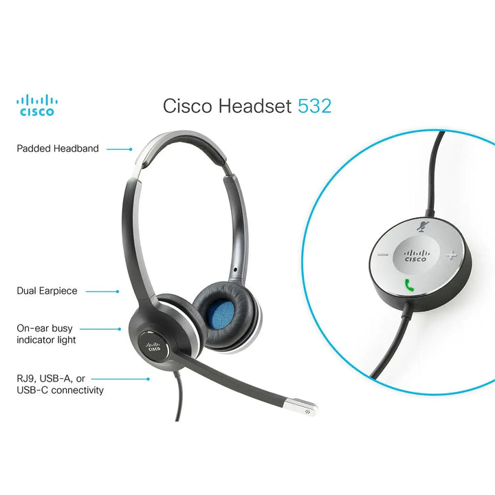IP Telephone CISCO CP-HS-W-532-RJ=-3