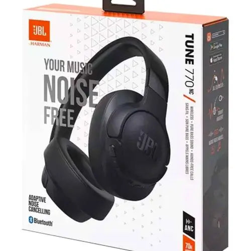 Sluchátka přes uši JBL Tune 770NC ANC Černá (JBL-T770-BLK)-0
