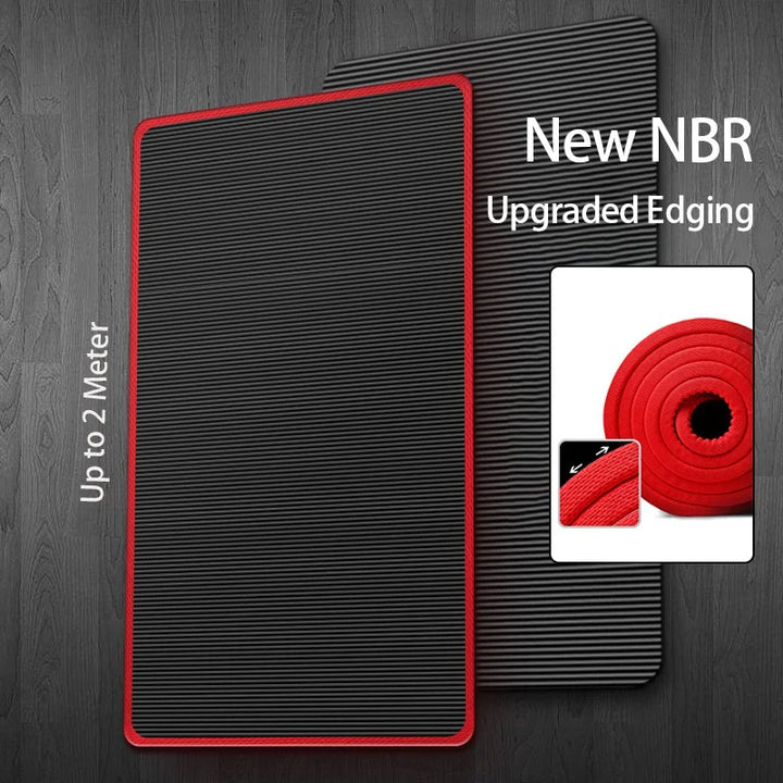 Thick Natural Rubber Non-Slip Yoga Mat-1