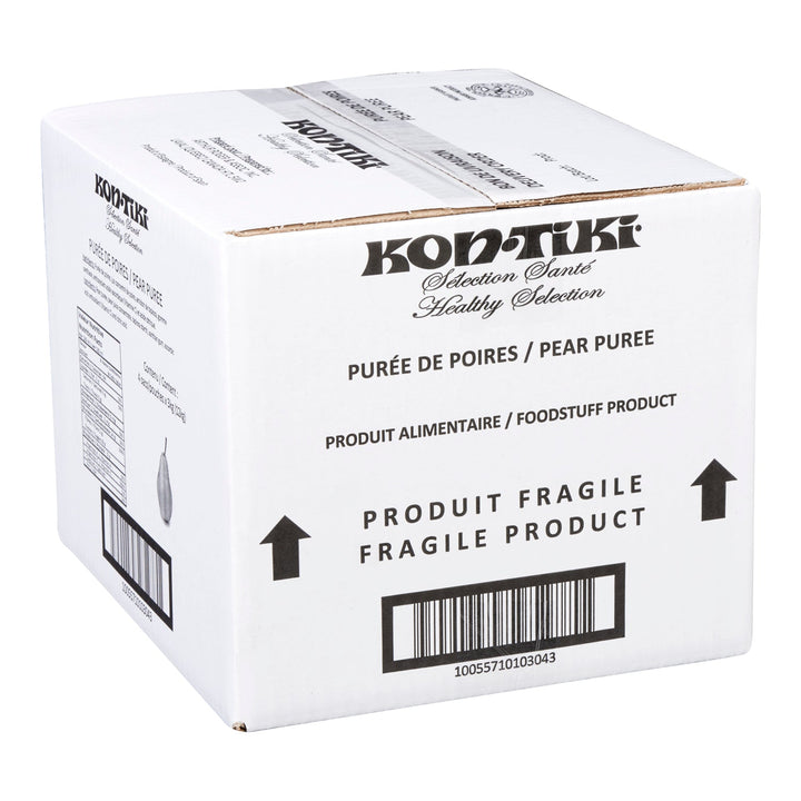 Puree Pear - 4 x 3 L - Kontiki - Restaurant and Foodservice Ingredients - Canadian Distribution-1