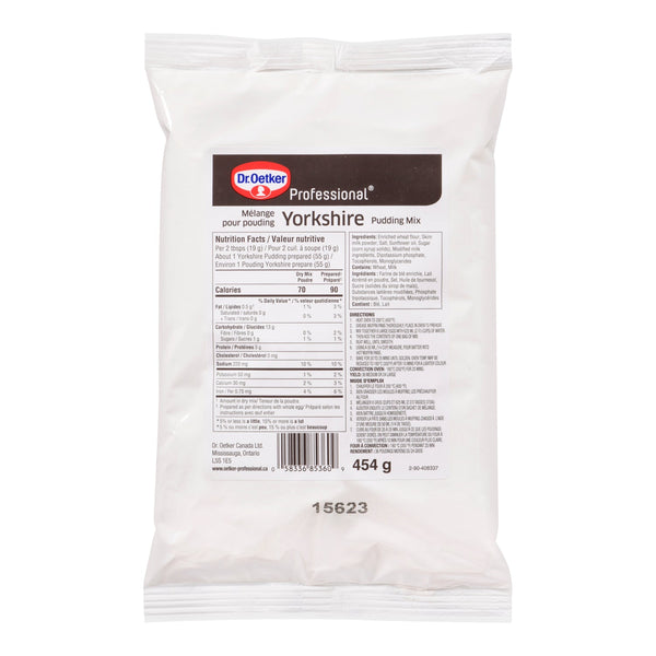 Pudding Mix Yorkshire - 12 x 454 g - Oetker - Baking Mixes and Ingredients - Canadian Distribution-0