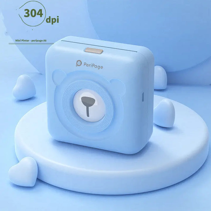 Mini Bliuetooth Wireless Thermal Printer Paper Sticker Label Printer My Store