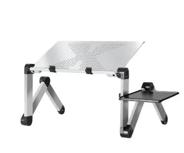 Laptop Table Stand With Adjustable Folding Ergonomic Design Stand Notebook Desk For Ultrabook Netbook Or Tablet With Mouse Pad My Store