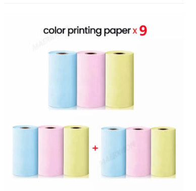 Portable Mini Thermal Label Printer Home Photo Printer Student Wrong Question Printer Bluetooth-compatible Mini Label Printer Price Tag My Store