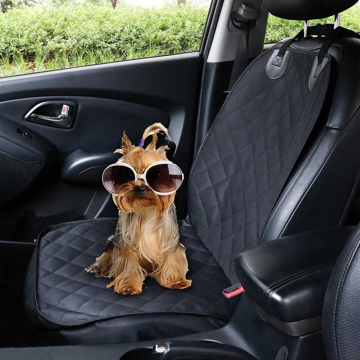 Waterproof Pet Car Seat Cover - Protect Your Vehicle From Pet Messes Dog Hugs Cat
