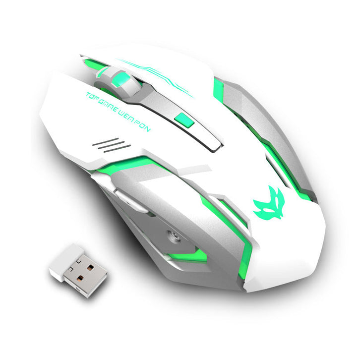 Wireless Charging Silent Gaming Mouse Machinery My Store