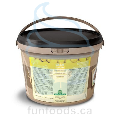 Smooth Lemon Filling - 5 KG Bucket - Gran Caravella Limone Spreadable Cream - Master Martini Canada-0