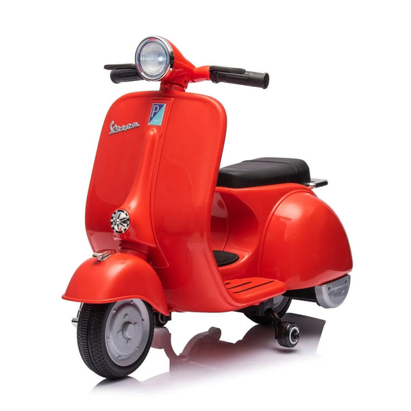 12V Kid's Vespa Electric Ride-On Scooter-0