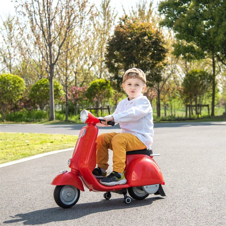 12V Kid's Vespa Electric Ride-On Scooter-3