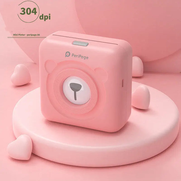 Mini Bliuetooth Wireless Thermal Printer Paper Sticker Label Printer My Store