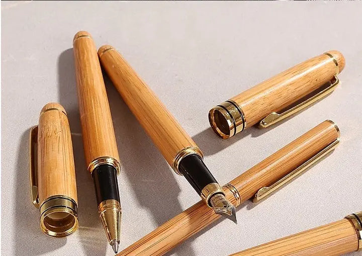 Bamboo Pen Bamboo Pen Pen Ball Pen Lettering Customer Gift Hard Pen Neutral Bamboo Pen My Store