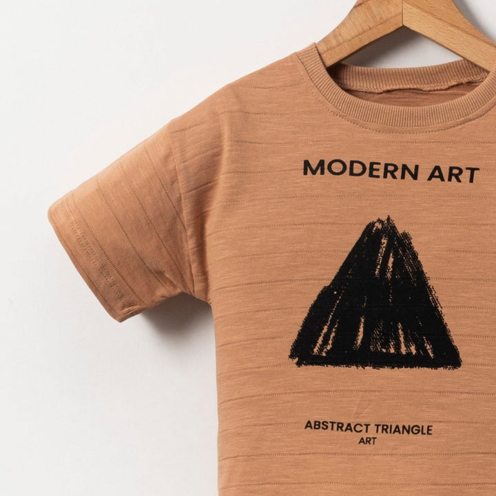 The Abstract Art Boys Casual Set JuniorKids