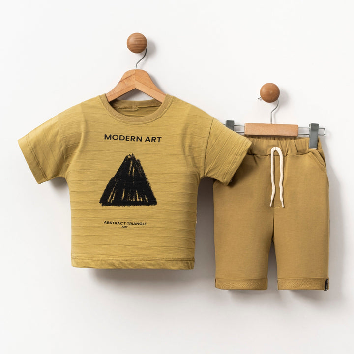 The Abstract Art Boys Casual Set JuniorKids