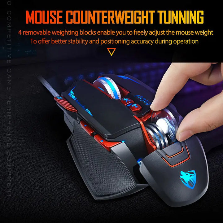 Thunder Wolf V9 gaming mouse gaming machine My Store