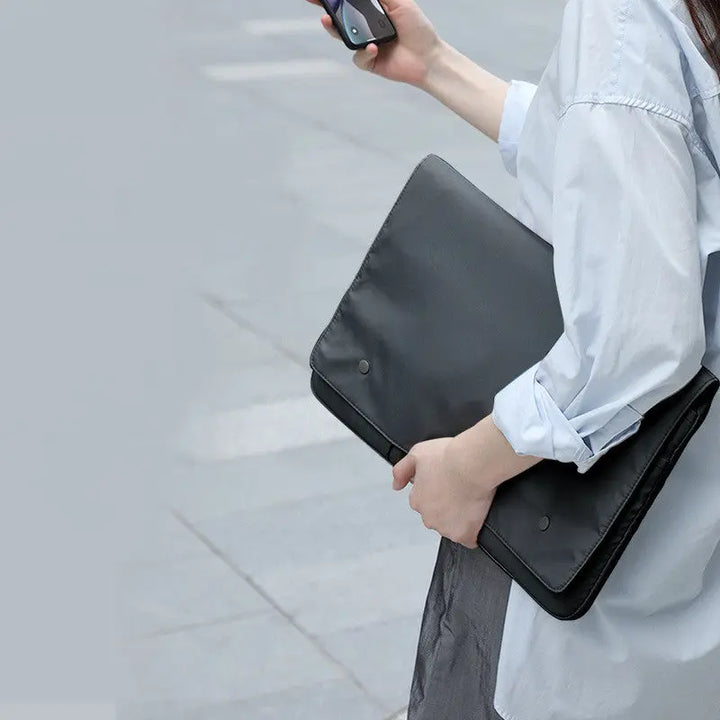 Black and white laptop bag laptop protective cover My Store