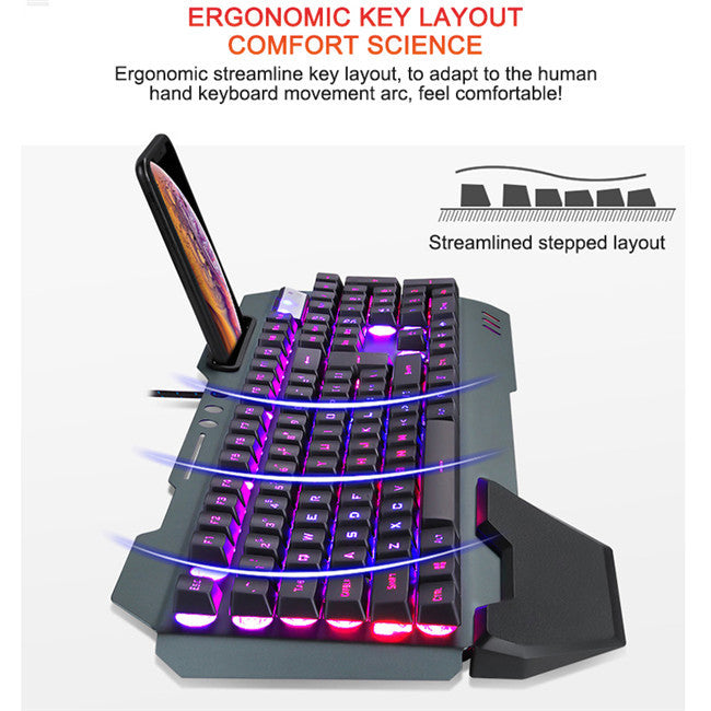 Gaming wired mechanical keyboard My Store