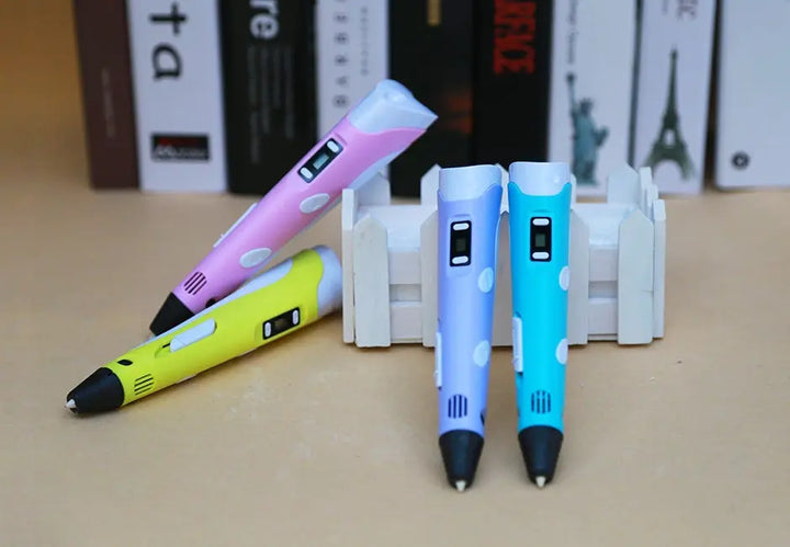 3D print pen 3D pen two generation graffiti 3D stereoscopic paintbrush children puzzle painting toys My Store