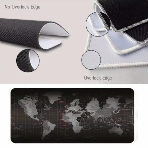Locking Oversized Non-Slip Thick Keyboard And Mouse Pad My Store