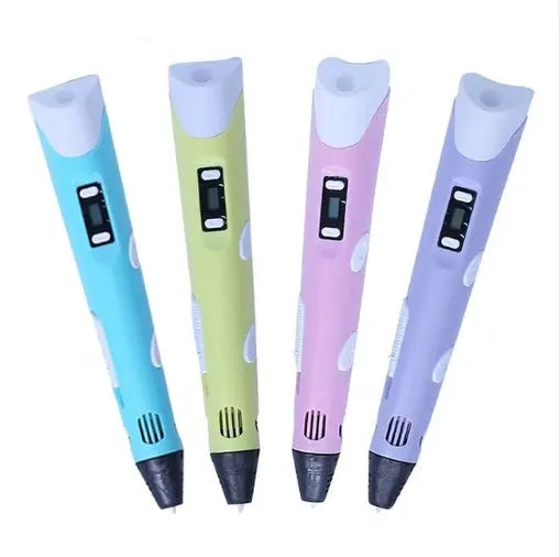 3D print pen 3D pen two generation graffiti 3D stereoscopic paintbrush children puzzle painting toys My Store