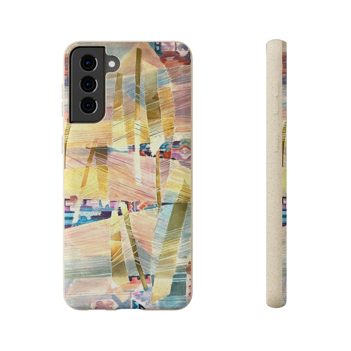 Biodegradable Phone Case with 'Loom Series' Abstract Original Artwork by Barbara Cleary-43
