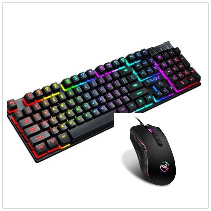 Gaming Usb Luminous Wired Keyboard Floating Manipulator My Store