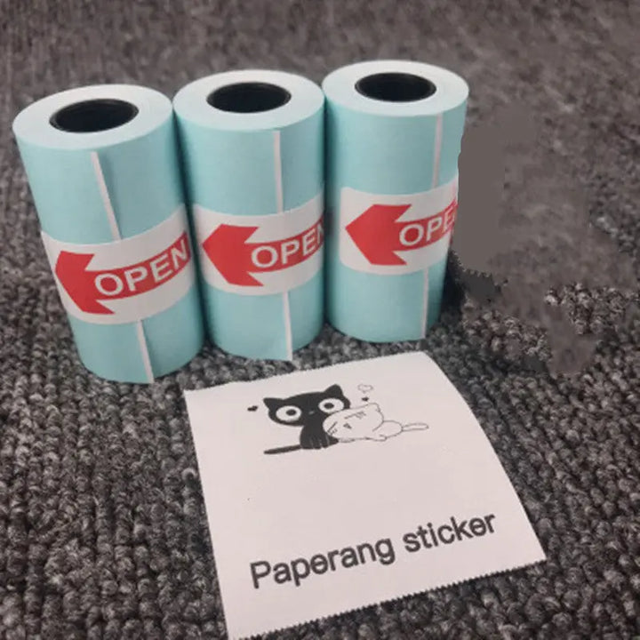 Mini Bliuetooth Wireless Thermal Printer Paper Sticker Label Printer My Store