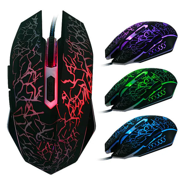Internet Cafe Office Wired Mouse Computer Accessories My Store