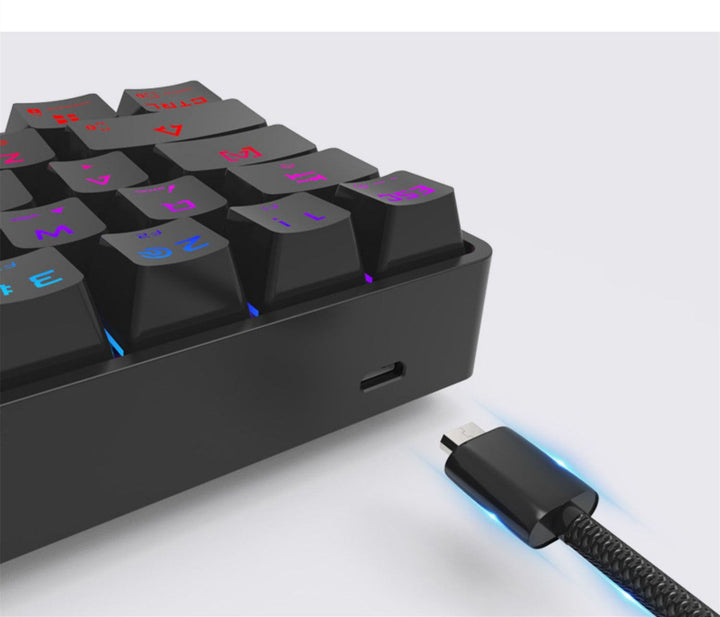 Wireless Bluetooth Keyboard Colorful PBT Keycaps Mechanical Keyboard My Store