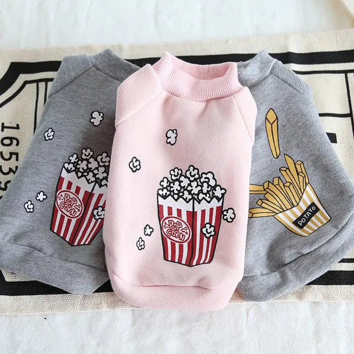 Winter Warm Pet Hoodie Jacket - Cozy Cotton Clothes For Dogs And Cats Dog Hugs Cat