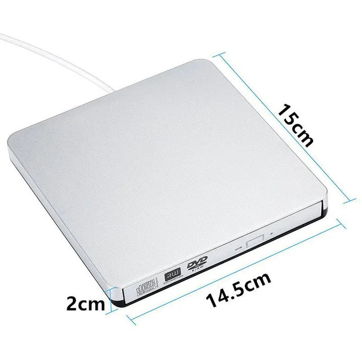 Computer External Mobile External Burning Optical Drive Tray Drive Disc Dvd Burner My Store
