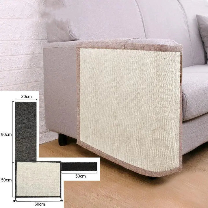 Ultimate Cat Scratch Defender: Premium Sofa Cover With Anti-Scratch Technology Dog Hugs Cat