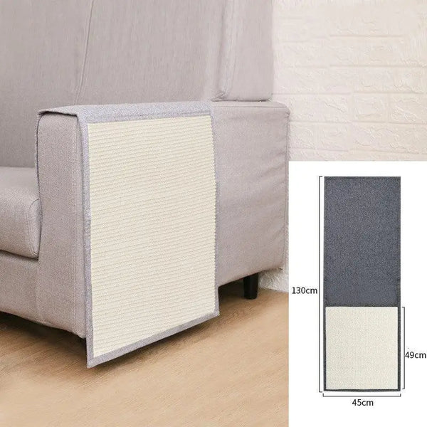 Ultimate Cat Scratch Defender: Premium Sofa Cover With Anti-Scratch Technology Dog Hugs Cat