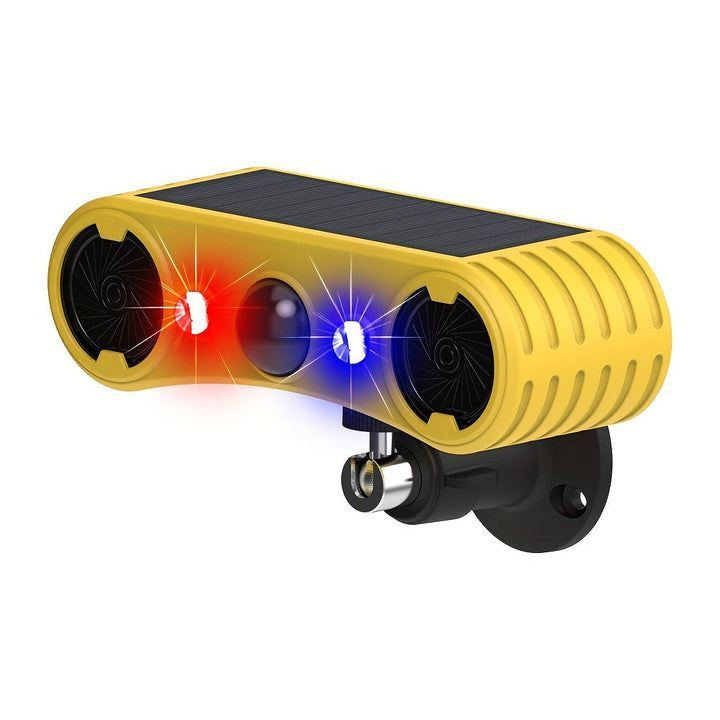 Solar Motion Alarm with Strobe Lights-2