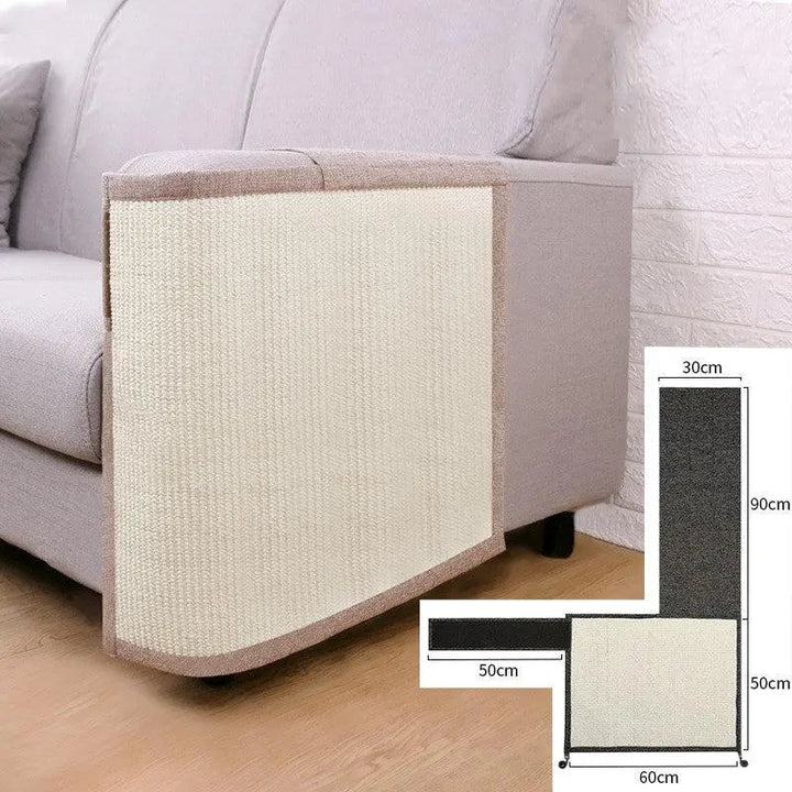 Ultimate Cat Scratch Defender: Premium Sofa Cover With Anti-Scratch Technology Dog Hugs Cat