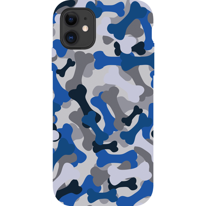 Bone Camo Blue Phone Cases-7