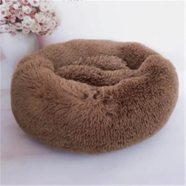 Round Long Hairy Autumn And Winter Nest Pad Cat Mattress My Store