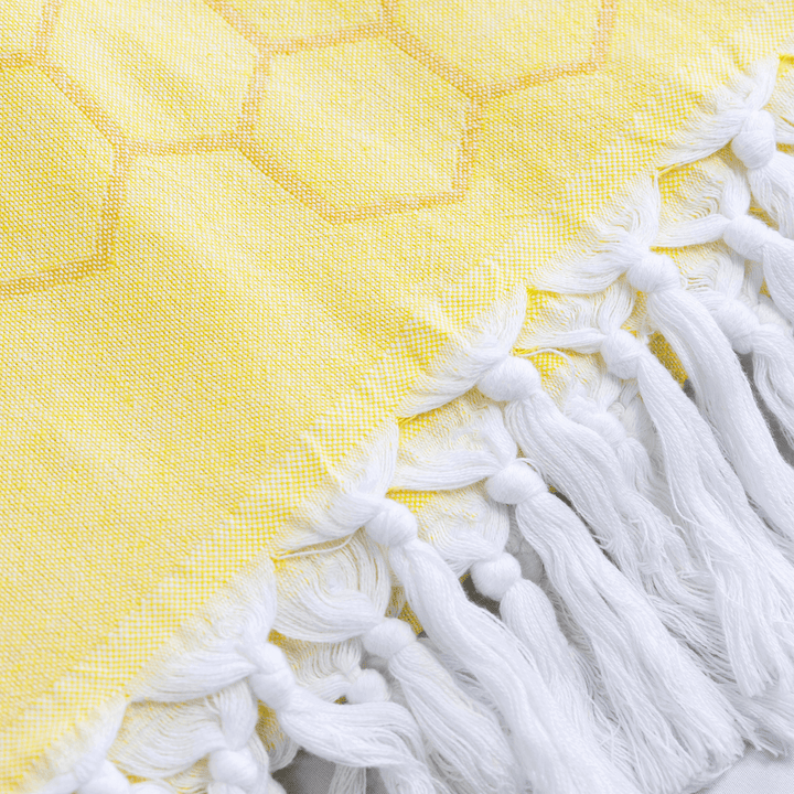 Turkish Towel | Body Towel | Yellow + Orange-1