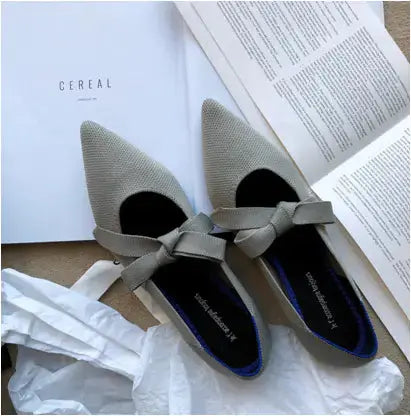Flat Casual Boat Shoes with Bow Mary Jane Style My Store