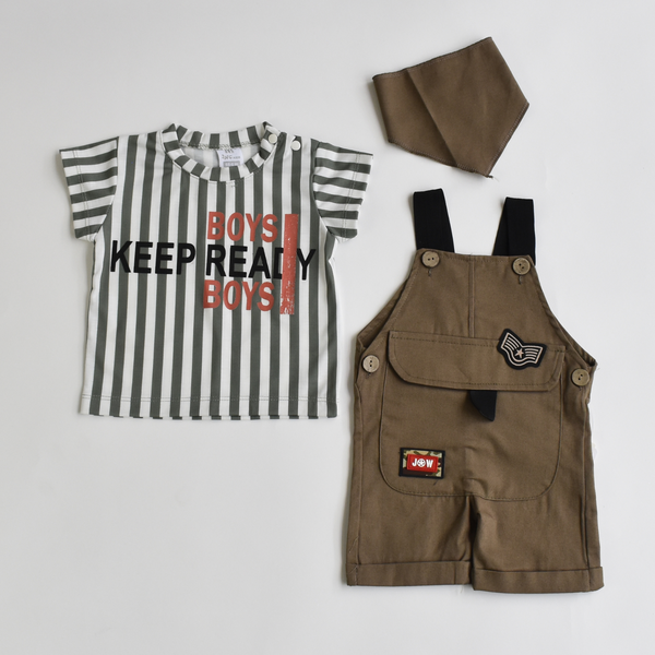 Cowboy Boys Overall Set-0