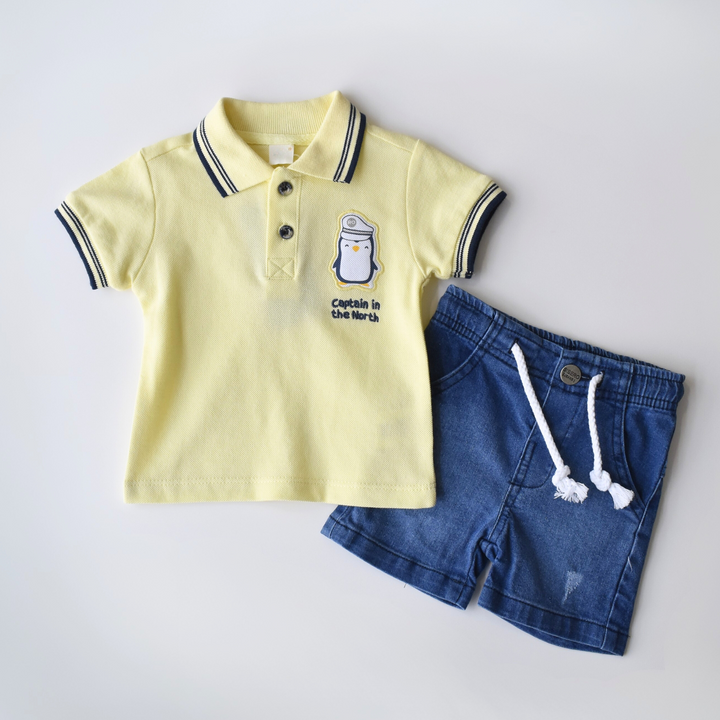 Penguin Polo Casual Short Set-2
