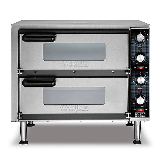 WPO350 Double-Deck Commercial Pizza Oven by Waring Commercial-0