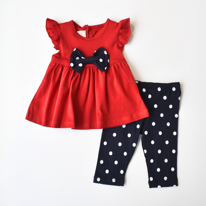 Polka Pretty Girls Casual Set-1