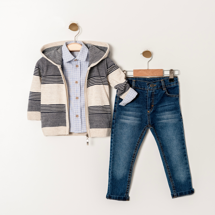 Will Wow Sweater Jeans Set-0