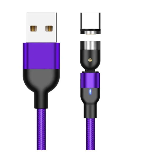 Essager Rotate Magnetic Cable 360 Degree USB Type C Charging Cable Fast Charging Magnet Charger 540 Rotate Micro Magnetic Cable My Store