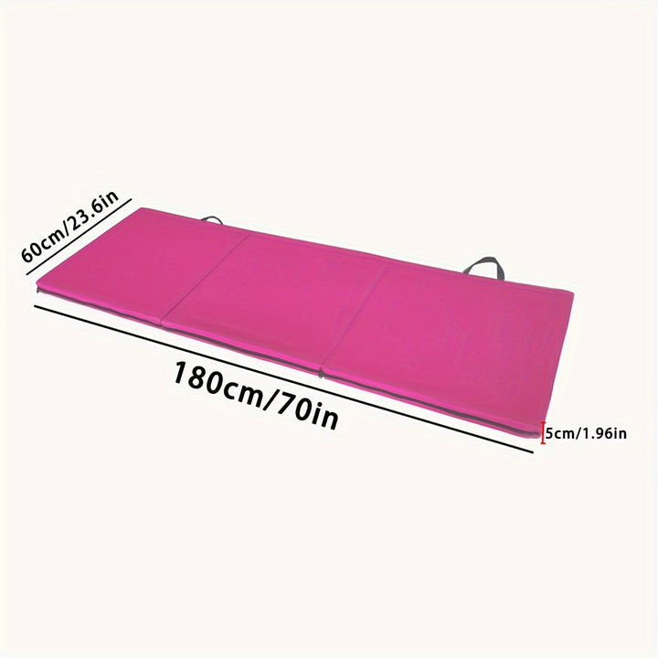 Anti-Tear Folding Barbell Exercise Training Mat-2